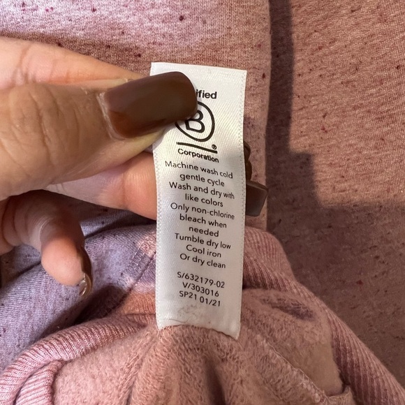 Athleta S Balance Pullover Top Victorian Berry Multi XS - Picture 5 of 7